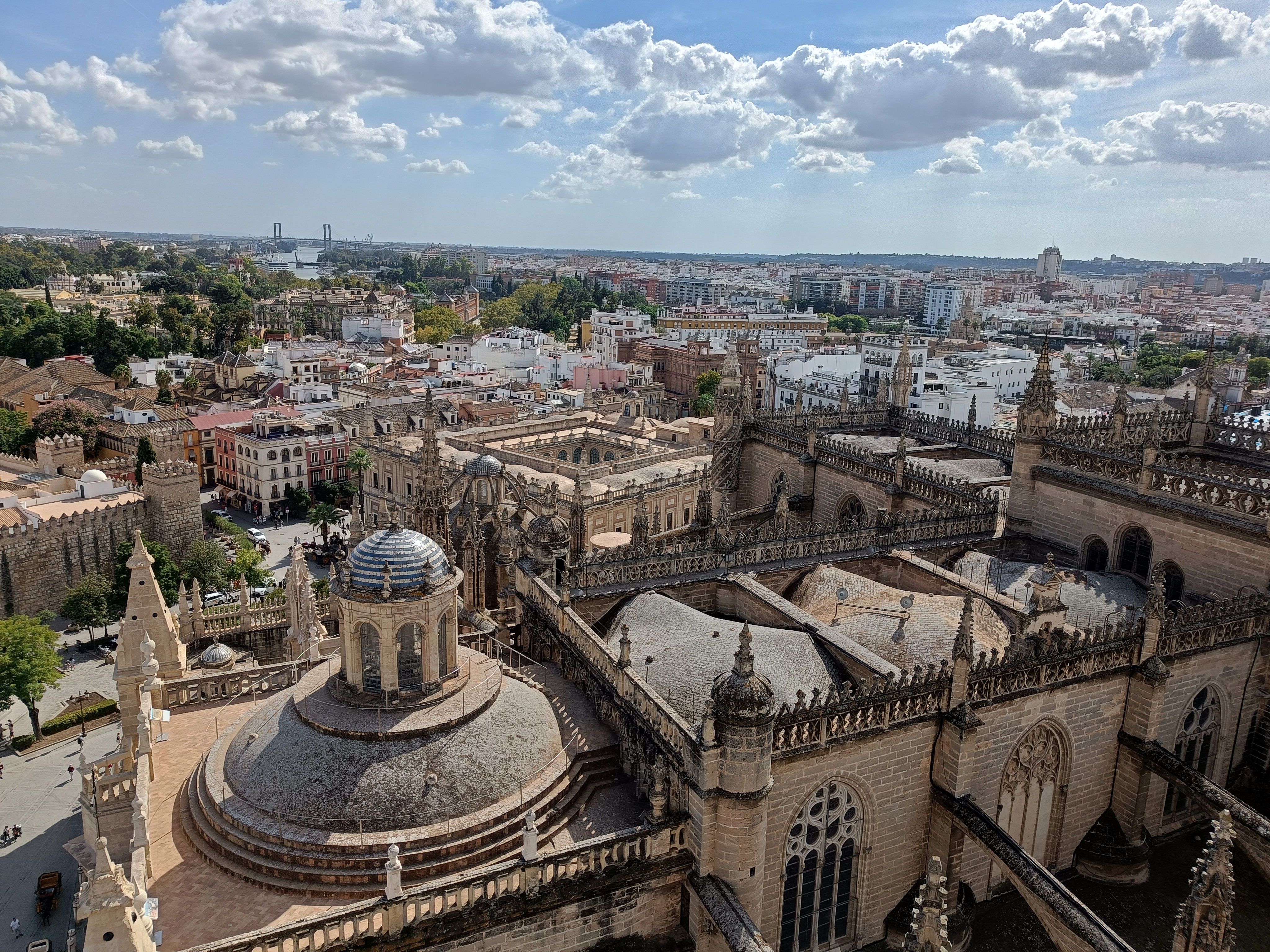 Dach Katedry w Sewilli